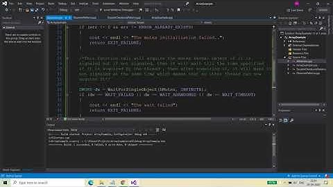 Lecture - 13 Mutex Kernel Objects in Windows Sample Code in Visual C || Varteta Learning Platform