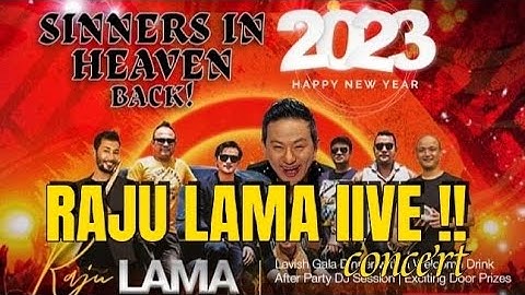 RAJU LAMA LIVE IN  NEW YEAR EVENING !! #RAJU LAMA #mongolian heart