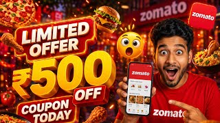 🔥 Zomato Coupon Code Today 💥 Get 90% OFF + Free Delivery 🍔 Latest Working Deals 2026 🚀 screenshot 5