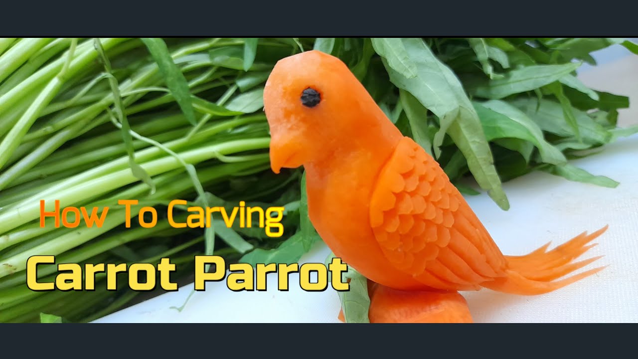 Carving Parrot/Carrot Parrot YouTube
