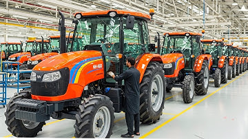 Inside Factory 2025: Top 5 Tractors & Tire Manufacturing Process | Massive Scale Production Revealed