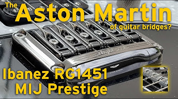 Ibanez made in Japan Prestige RG1451 set up