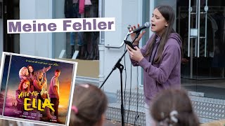 Video-Miniaturansicht von „"MEINE FEHLER" aus dem Kinofilm "ALLE FÜR ELLA" - Straßenmusik Cover - Clara Reichardt“