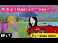 Homeless mom part 7  english story  learn english  english animation  sunshine english