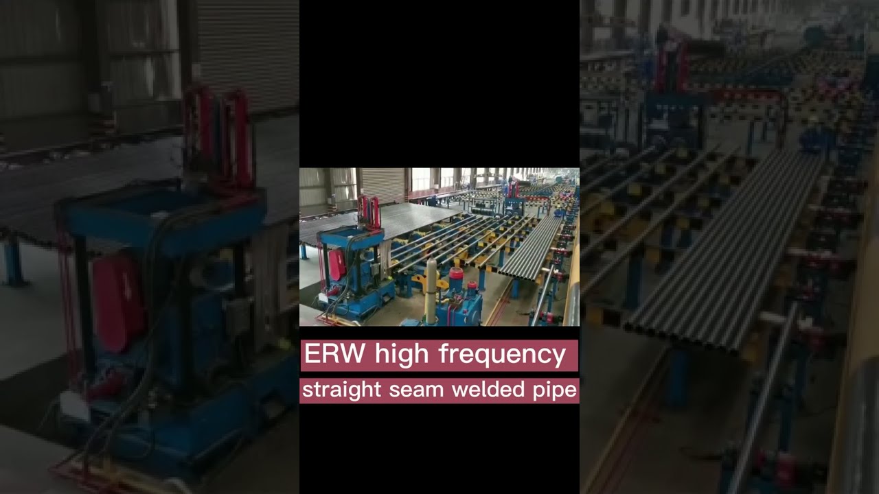 ERW High Frequency Straight Seam Welded Pipe