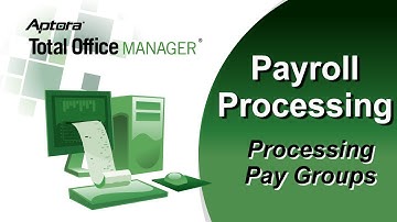 How To Process Payroll in Total Office Manager