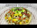 🐠CEVICHE TROPICAL DE MOJARRA || FRESCO Y SALUDABLE || RECETA FACIL || ALIS ROUS #recetafacil