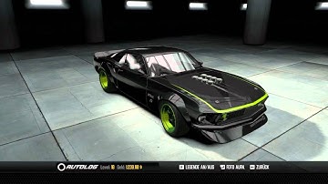 Need for Speed SHIFT 2 Unleashed - Bonus Car Vaughn Gittin Jr. Ford Mustang RTR-X Tuning HD