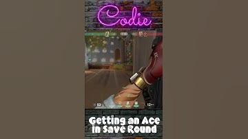 Getting an ACE in save round. #valorant #shorts