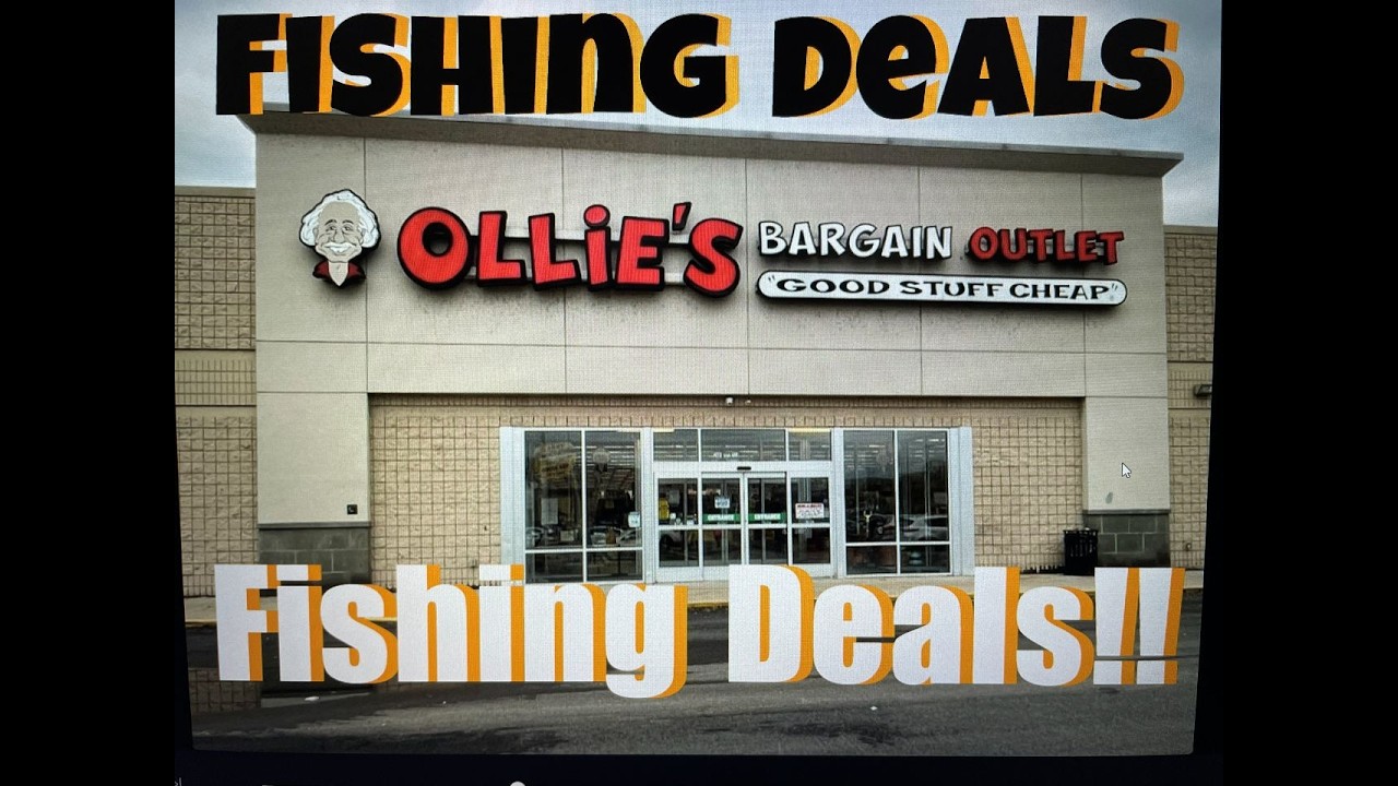 Ollie's Bargain Outlet Fishing Deals – Good Stuff Cheap