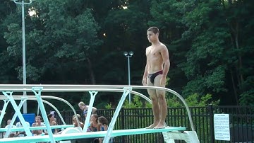 Andrew - forward dive, 1-1/2 SS, 1 twist at Carderock Springs