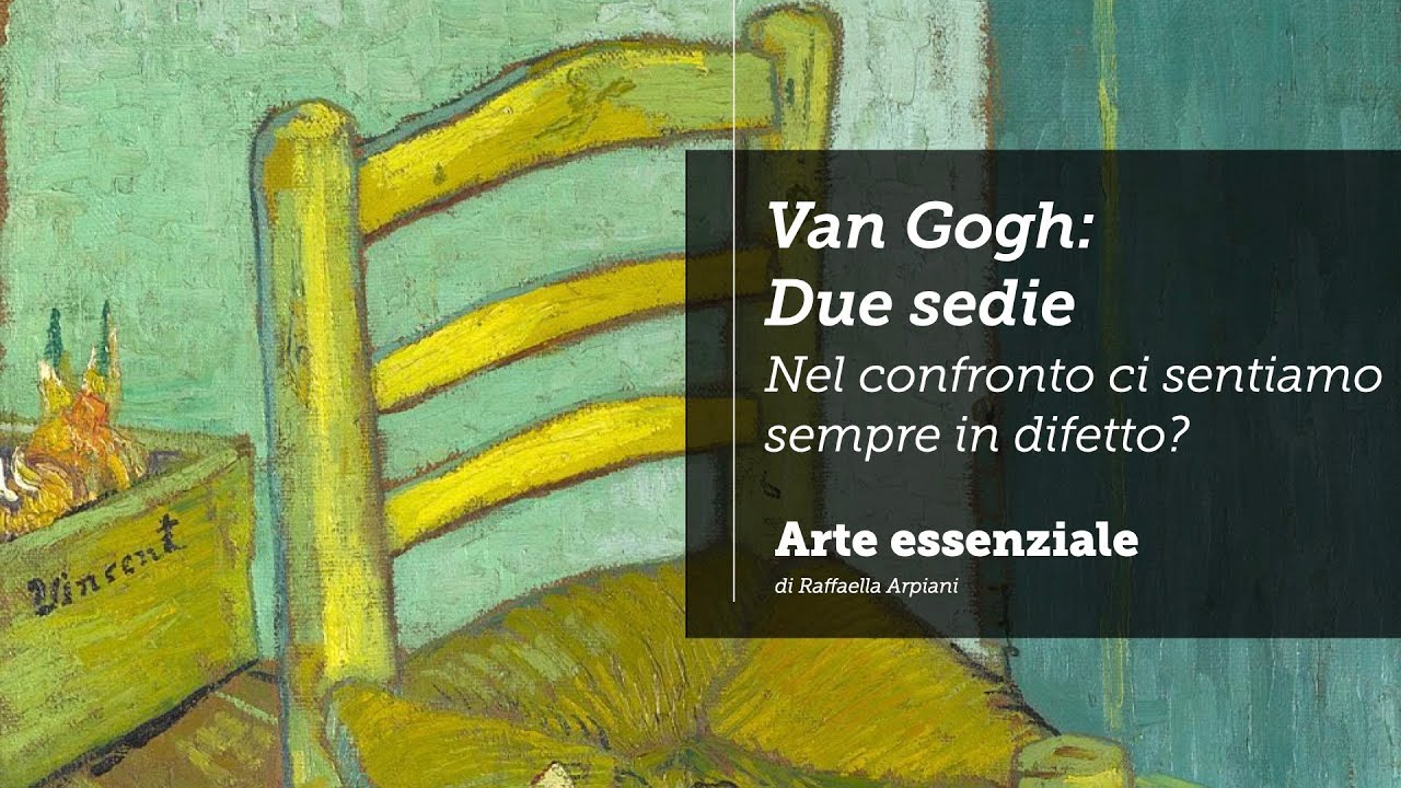 Van Gogh: Due sedie - la seggiola di Gauguin e di Vincent - il taglio