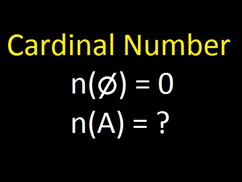 एक सेट की कार्डिनल संख्या | एक सेट में अलग-अलग तत्वों की संख्या