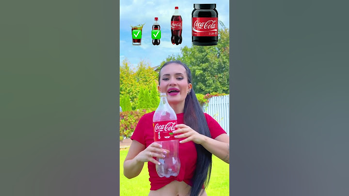 From Small To Giant Cola #katebrush #shorts