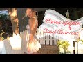 DAILY VLOG: house update (living room) & Closet Clean-out!