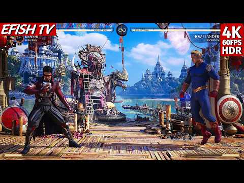 Kenshi & Sub-Zero vs Homelander & Scorpion (Hardest AI) - Mortal Kombat 1