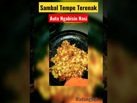 Masakan Resep Sambal Tempe Bikin Gagal Diet #shorts #fyp #masakanrumahan #makanankampung Yang Luar Biasa