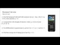 Step by Step : Business Calculus Homework Made Easy on the TINspire