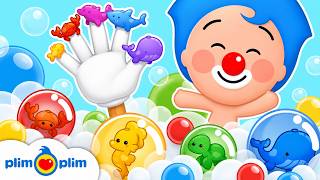 ocean animals finger family learn colors sea animals extended