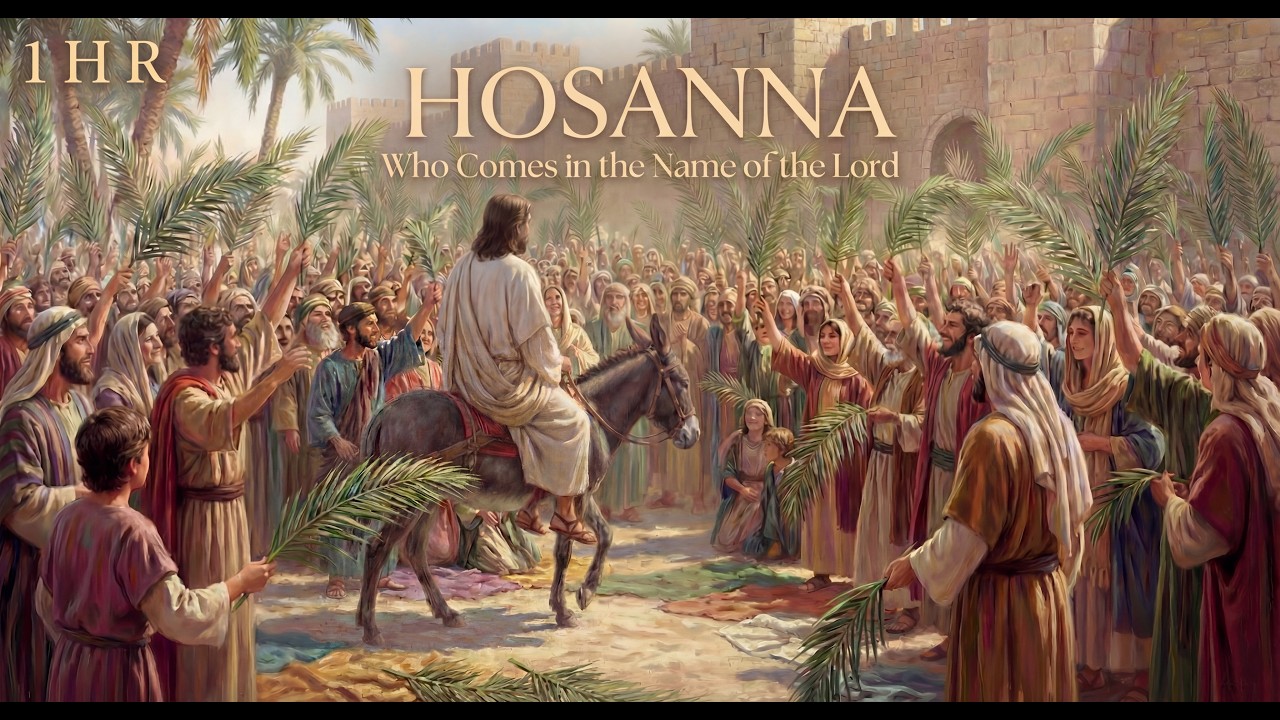 Hosanna — Who Comes in the Name of the Lord | 1 Hour Worship Loop