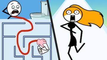 MAZE CRAZE vs RUN FOR LIFE - All Levels New UPDATE Satisfying Double Gameplay Walkthrough ios