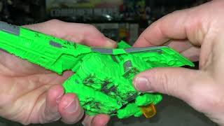 Transformers seige voyager class Acid storm complete transformation process video. War for cybertron