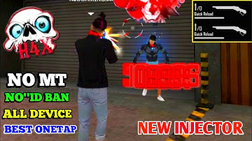💯ffh4x Auto Headshot Hack‼️New Injector FF || Free Fire New Esp Mod Menu Injector Hack