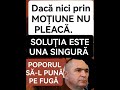 Bolojane, dacă prin moțiune nu ai plecat, doar fuga te așteaptă!  Pamflet