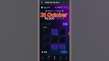Onus Tap Tap | Onus Tap Tap Daily Code | 21 October | Onus Tap Tap Daily Code |