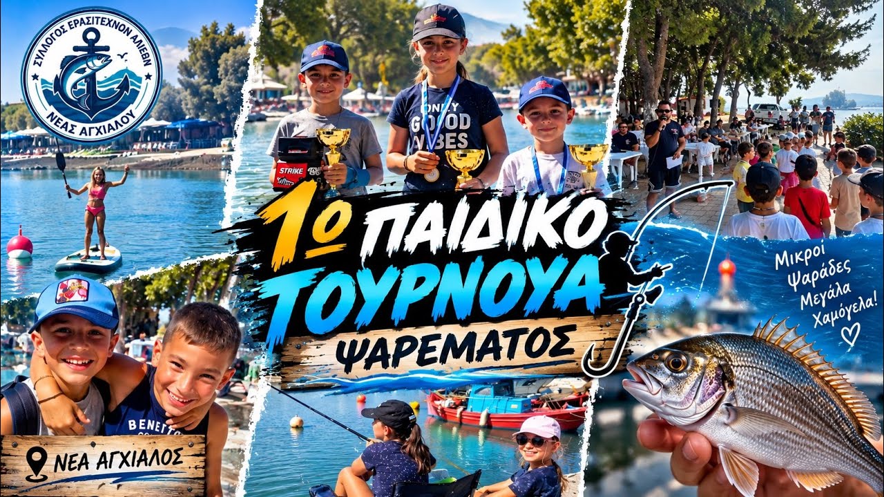 Η ΜΕΓΑΛΗ ΨΑΡΕΥΤΙΚΗ ΜΑΧΗ ΤΩΝ ΠΑΙΔΙΩΝ! 🏆 | 1ο Παιδικο Τουρνουά Ψαρέματος