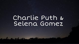 Charlie Puth \& Selena Gomez - We Don't Talk Anymore (Live Performance) With Lyrics