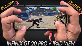 🔥 Infinix Gt 20 Pro Pubg Test 120 Fps + Ipad View 4.3 Update 😍