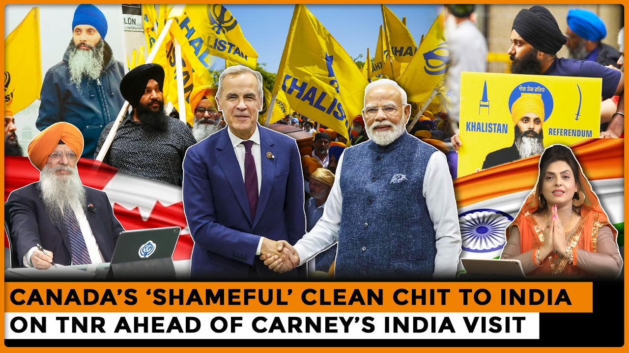 Canada’s ‘Shameful’ Clean Chit to India on TNR Ahead of Carney’s India Visit