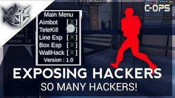 EXPOSING HACKERS IN C-OPS!!! - KingPlanic - Critical Ops