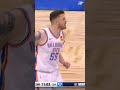 Great passing from the guys, great finishing from Chet 💥 #okcthunder