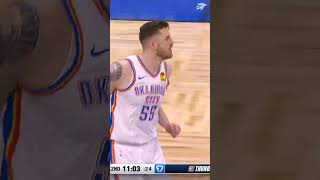 Great passing from the guys, great finishing from Chet 💥 #okcthunder