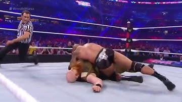 FULL-MATCH THE ROCK VS ERIC ROWAN WRESTLEMANIA 32
