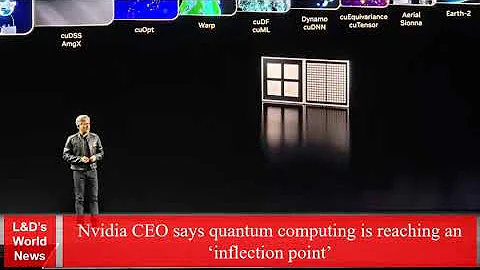 Nvidia CEO says quantum computing is reaching an ‘inflection point’