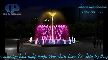 Nhạc nước khu vui chơi giải trí cảnh quan