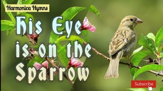 His Eye Is On The Sparrow Civilla Martin (1905) Gospel Song Harmonica Hymns