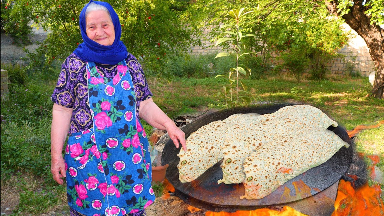 Nənədən✅ KORTOFLU GÖZLƏMƏ resepti və quru nanəli,pul bibərli CACIK????-Türk mətbəxi