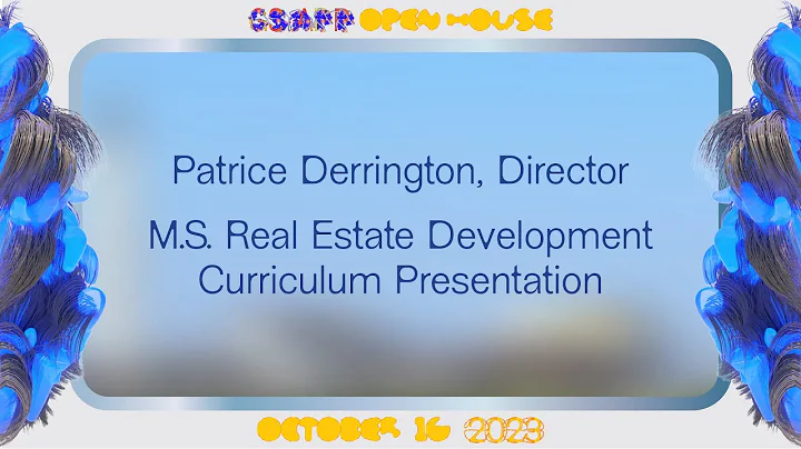 Columbia GSAPP Open House: Master of Real Estate Development Curriculum Presentation - DayDayNews