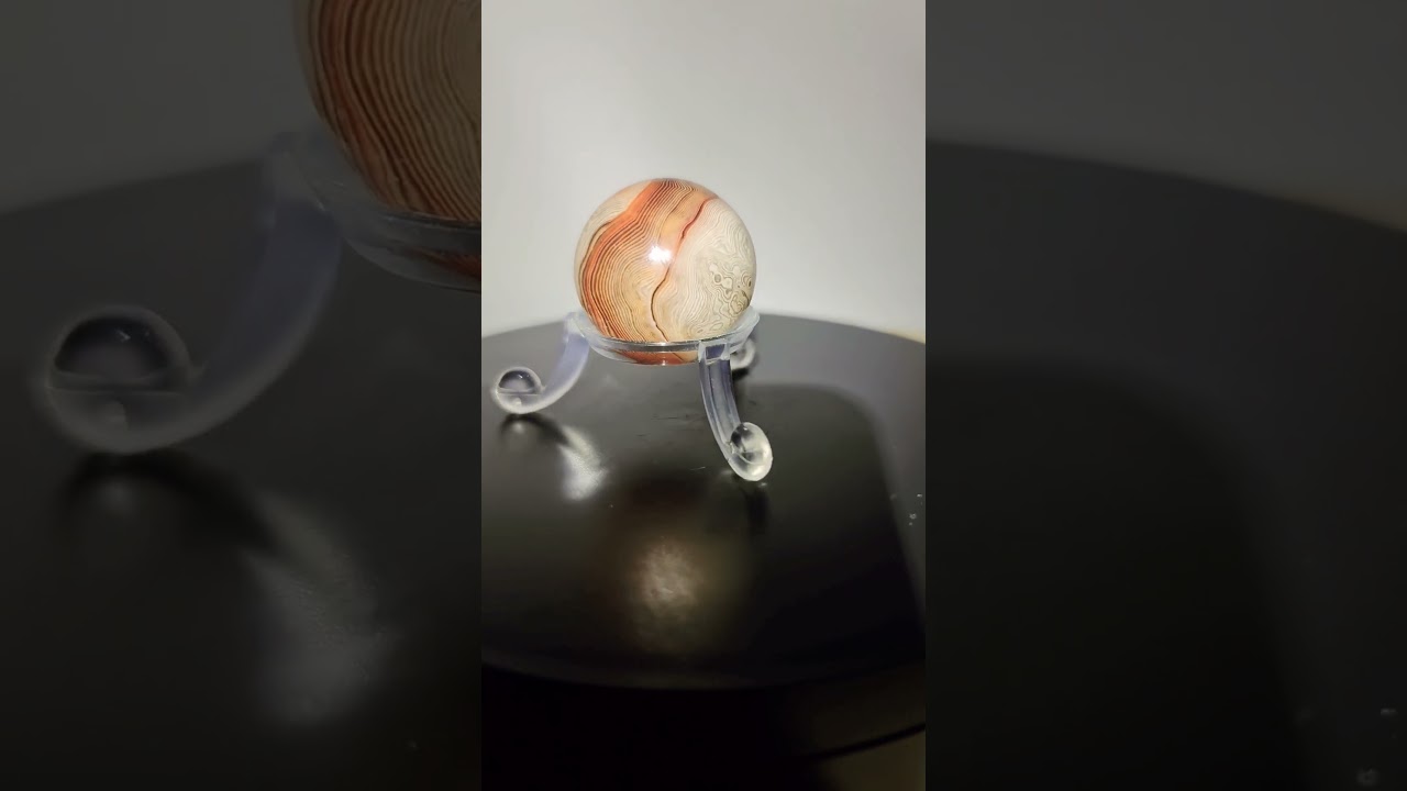Banded Agate Crystal Sphere 🔮 