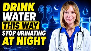 UROLOGIST REVEALS How to drink water to avoid getting up at night