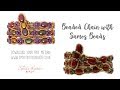 Beaded Chain with Samos Par Puca - Wrap Bracelet - Beading Tutorial