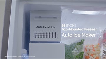 Bespoke Top Mount Freezer Auto Ice Maker | Samsung