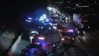 Illinois State Police investigate three separate shootings on the Dan Ryan