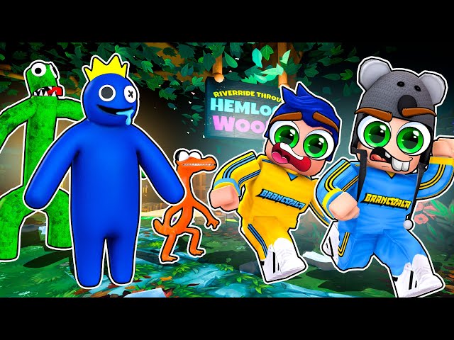 CUIDADO COM OS MONSTROS NO ROBLOX RAINBOW FRIENDS - Brancoala Games 