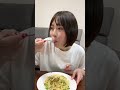 【深夜メシ】レンジ1発で激うまパスタ完成 #日清オイリオ #やみつきオイル