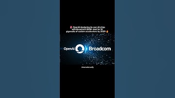 OpenAI designs own AI chips with Broadcom! $10B deal breaks Nvidia monopoly 💣💰 #OpenAI #AIChips